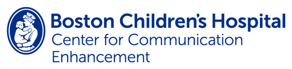 Boston Children's Hospital Center for Communication Enhancement logo